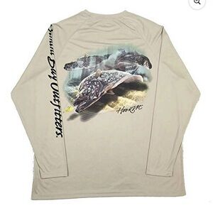 Bimini Bay Men’s 3x fishing shirt fluke fish Long Sleeve flounder